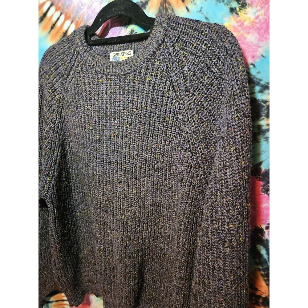 Sweater's Machine Knits Men's 80s Ski Sweater Ugly Christmas Wear Size Medium